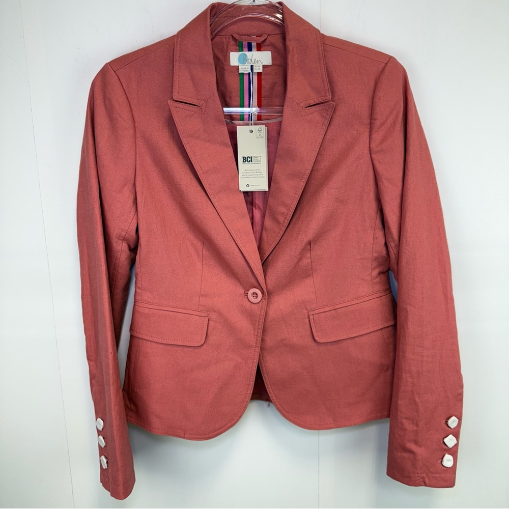 Boden Rose Pink Blazer - Picture 4 of 14